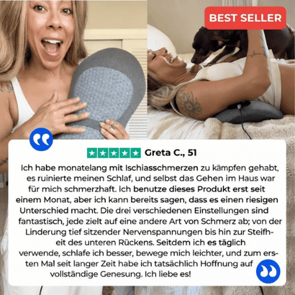 NERVENPFAD Pro - Dreifach Fusions Massager Gerät gegen Ischiasbeschwerden