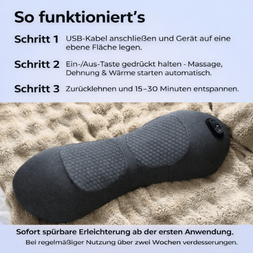 NERVENPFAD Pro - Dreifach Fusions Massager Gerät gegen Ischiasbeschwerden